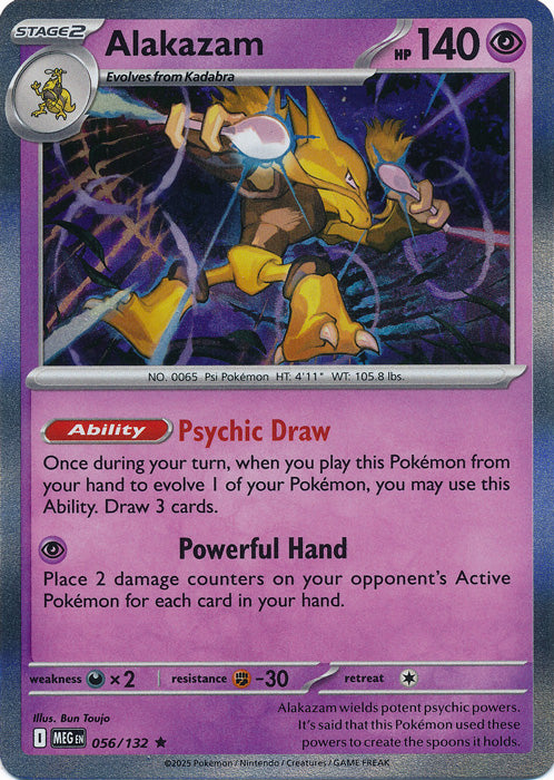 Alakazam - 056/132 - Rare