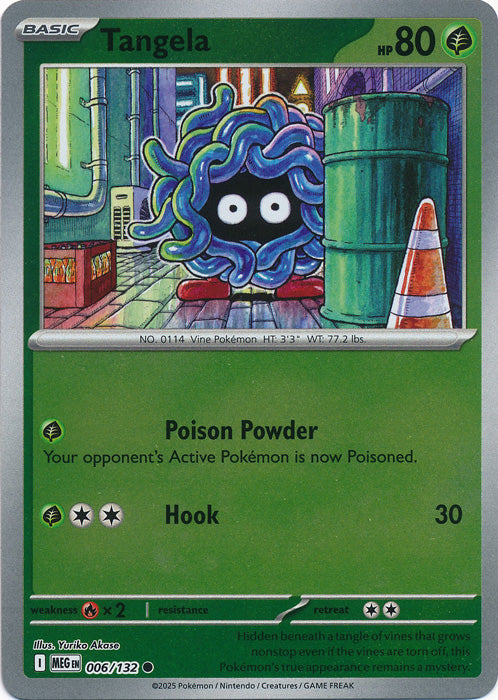 Tangela - 006/132 - Common - Reverse Holo