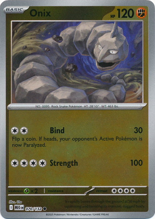 Onix - 070/132 - Common - Reverse Holo