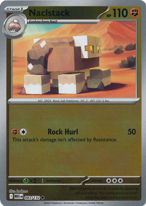 Naclstack - 083/132 - Common - Reverse Holo