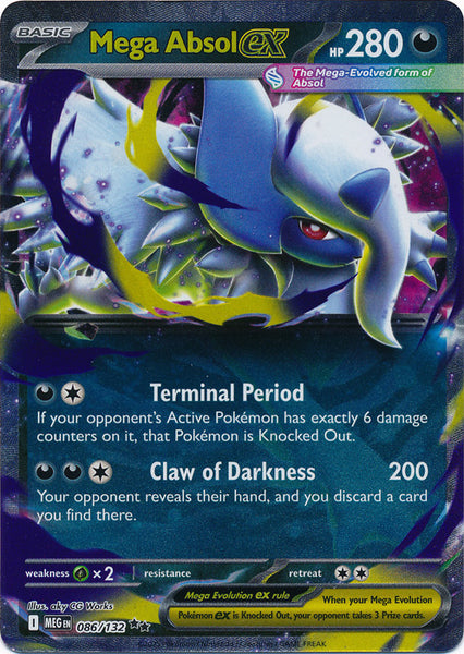 401 Games Canada - Mega Absol ex - 086/132 - Double Rare