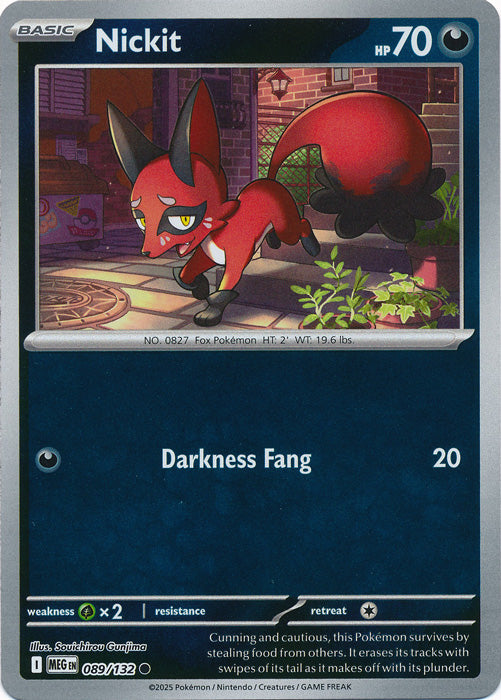 Nickit - 089/132 - Common - Reverse Holo