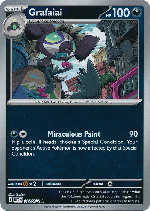 Grafaiai - 092/132 - Common - Reverse Holo