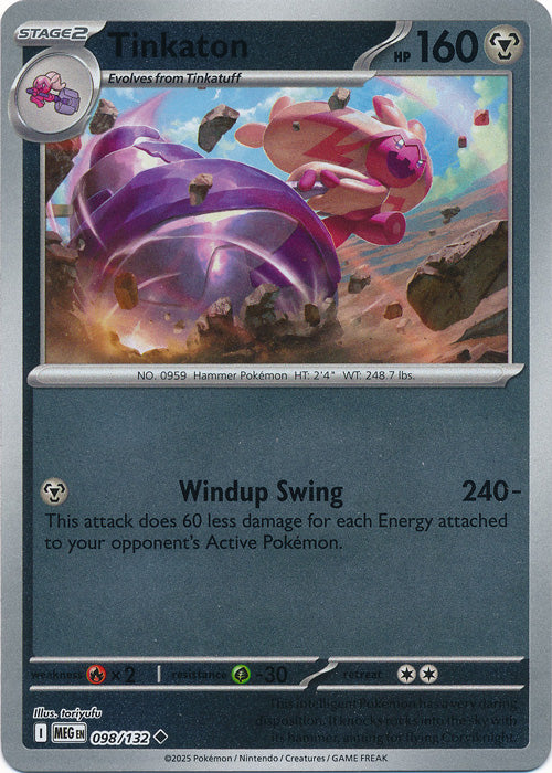 Tinkaton - 098/132 - Uncommon - Reverse Holo