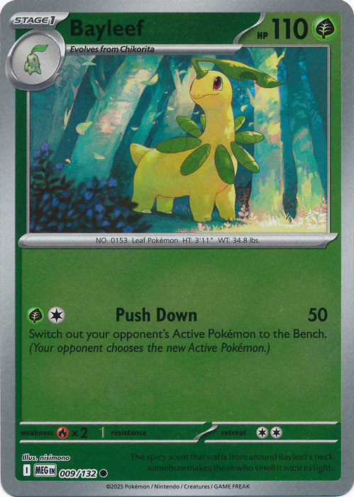 Bayleef - 009/132 - Common - Reverse Holo