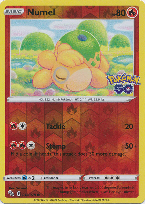 Numel - 013/078 - Common - Reverse Holo