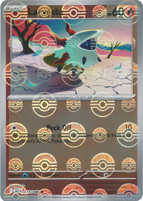Larvesta (Poke Ball Pattern) - 015/086 - Common