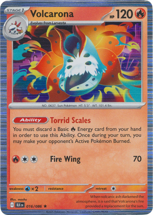 Volcarona - 016/086 - Rare