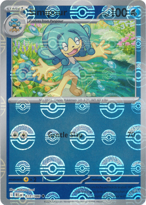 Simipour (Poke Ball Pattern) - 018/086 - Uncommon