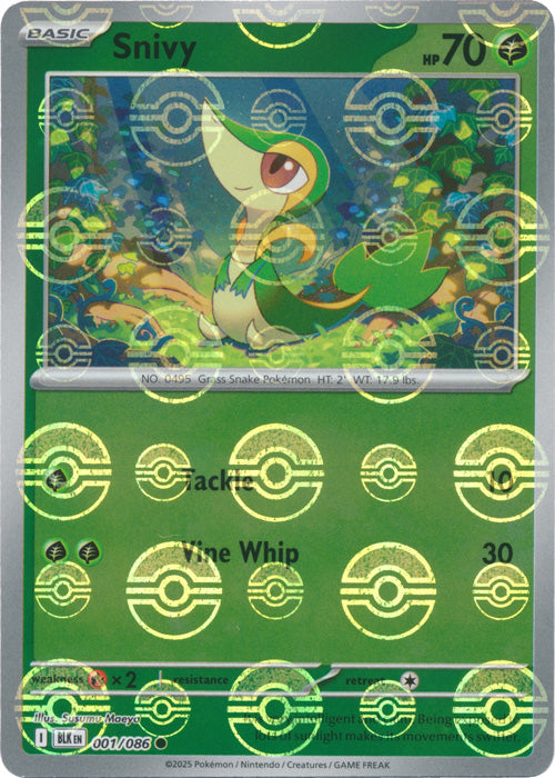 Snivy (Poke Ball Pattern) - 001/086 - Common