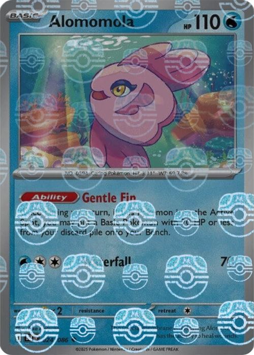 Alomomola (Master Ball Pattern) - 024/086 - Uncommon