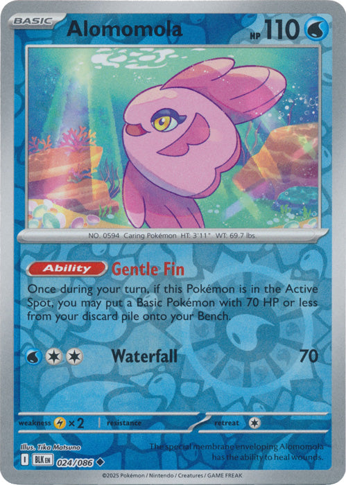 Alomomola - 024/086 - Uncommon - Reverse Holo