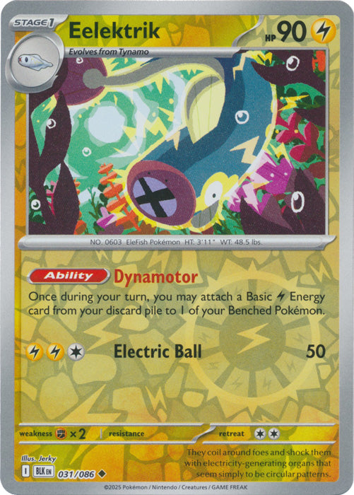 Eelektrik - 031/086 - Uncommon - Reverse Holo