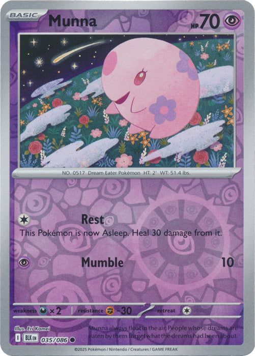 Munna - 035/086 - Common - Reverse Holo