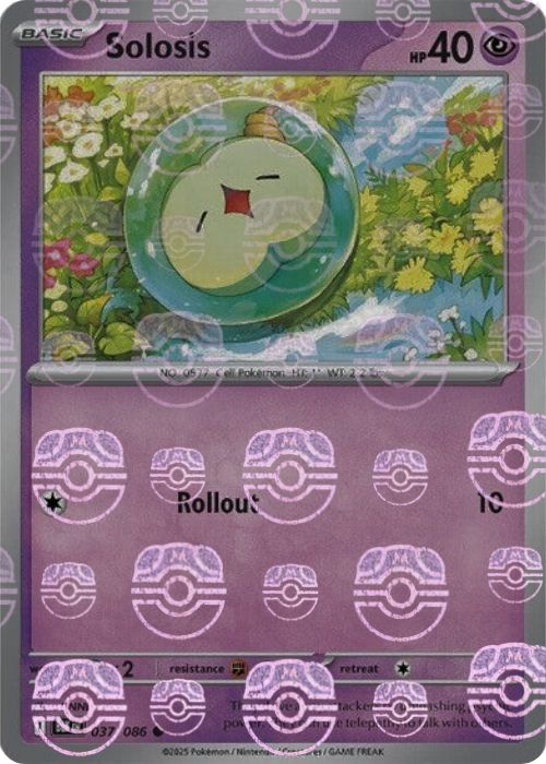 Solosis (Master Ball Pattern) - 037/086 - Common