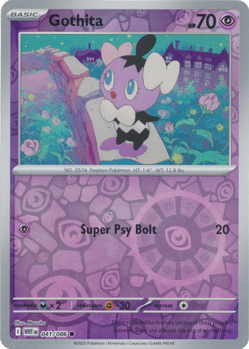 Gothita - 041/086 - Common - Reverse Holo