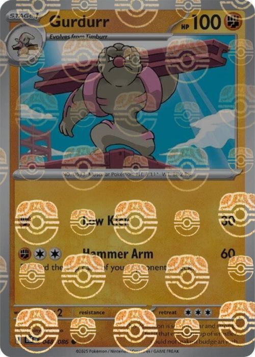 Gurdurr (Master Ball Pattern) - 048/086 - Common