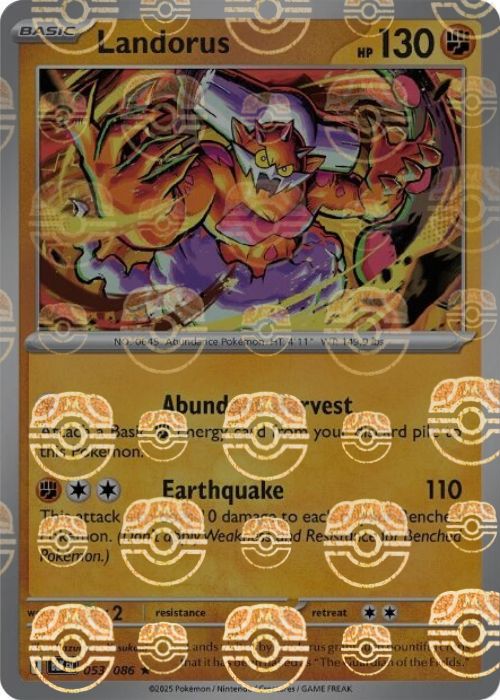 Landorus (Master Ball Pattern) - 053/086 - Rare