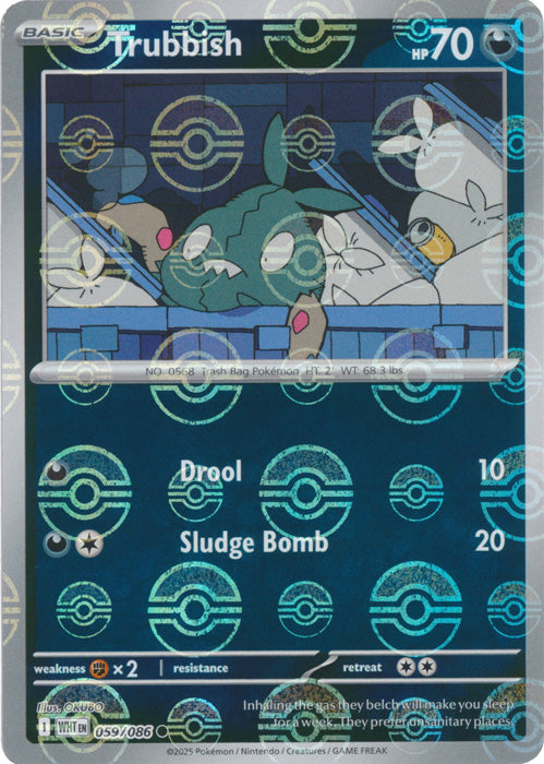Trubbish (Poke Ball Pattern) - 059/086 - Common