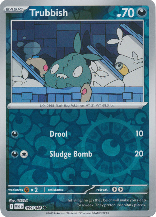 Trubbish - 059/086 - Common - Reverse Holo