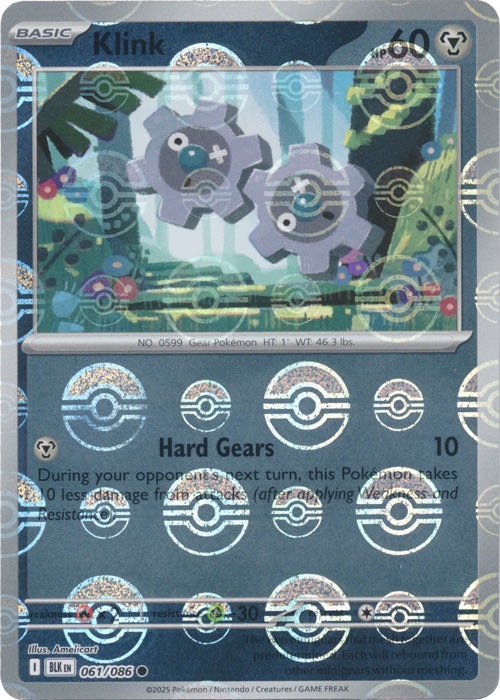 Klink (Poke Ball Pattern) - 061/086 - Common