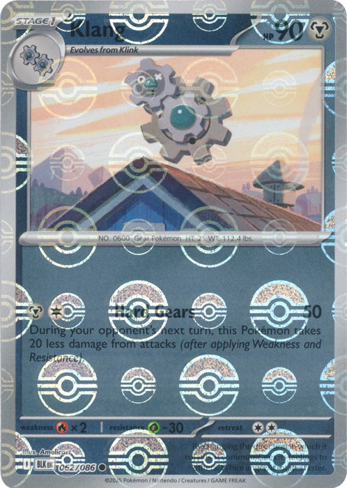 Klang (Poke Ball Pattern) - 062/086 - Common