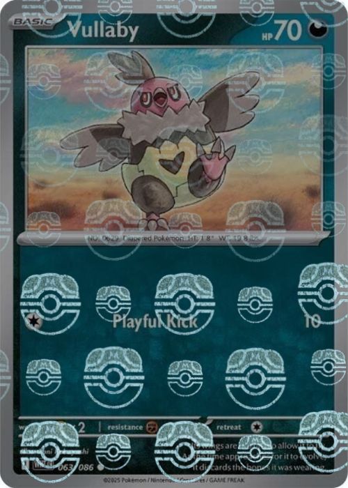 Vullaby (Master Ball Pattern) - 063/086 - Common