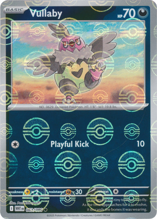 Vullaby (Poke Ball Pattern) - 063/086 - Common