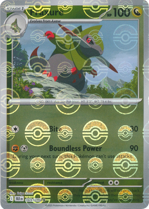 Fraxure (Poke Ball Pattern) - 069/086 - Common