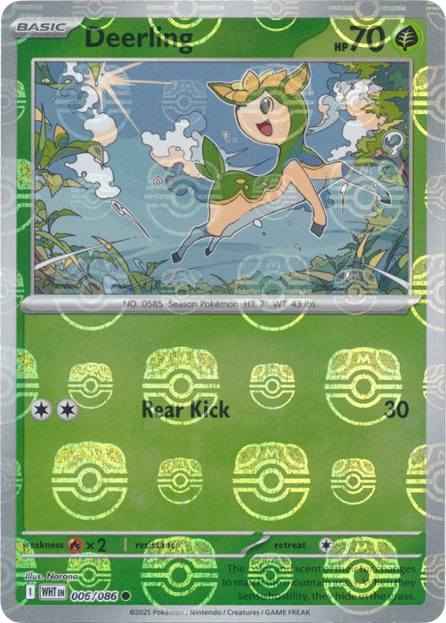 Deerling (Master Ball Pattern) - 006/086 - Common