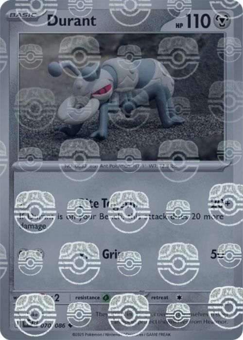 Durant (Master Ball Pattern) - 070/086 - Uncommon