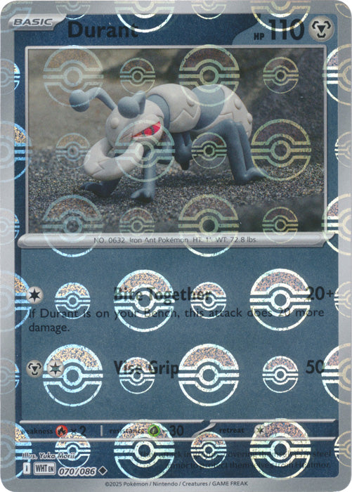 Durant (Poke Ball Pattern) - 070/086 - Uncommon
