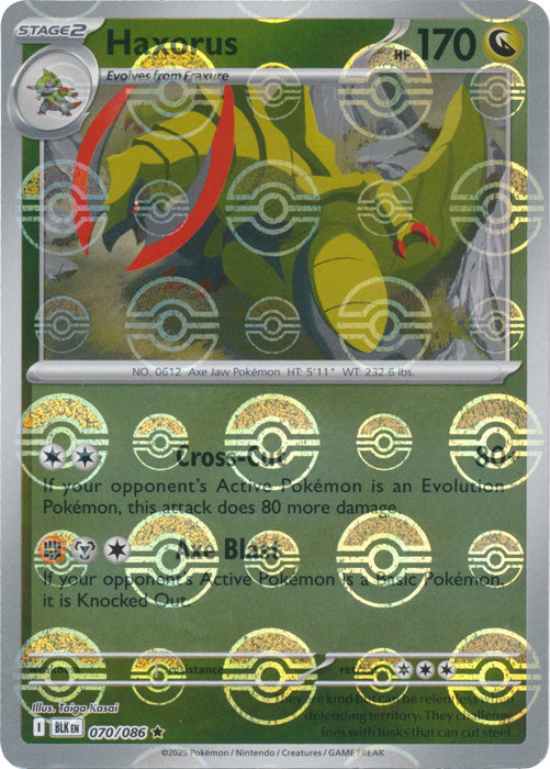 Haxorus (Poke Ball Pattern) - 070/086 - Rare