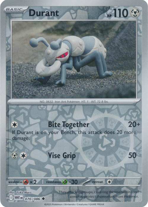 Durant - 070/086 - Uncommon - Reverse Holo