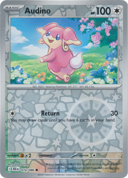 Audino - 074/086 - Common - Reverse Holo