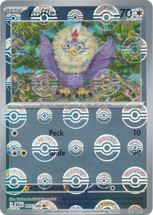 Rufflet (Poke Ball Pattern) - 077/086 - Common