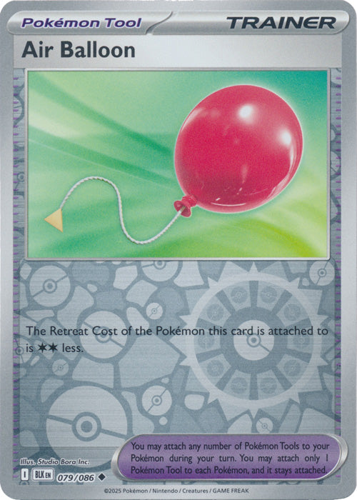 Air Balloon - 079/086 - Uncommon - Reverse Holo
