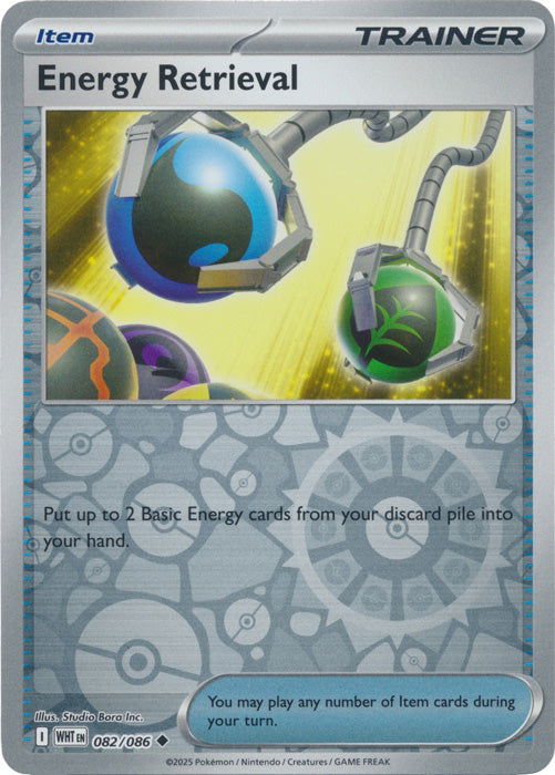Energy Retrieval - 082/086 - Uncommon - Reverse Holo
