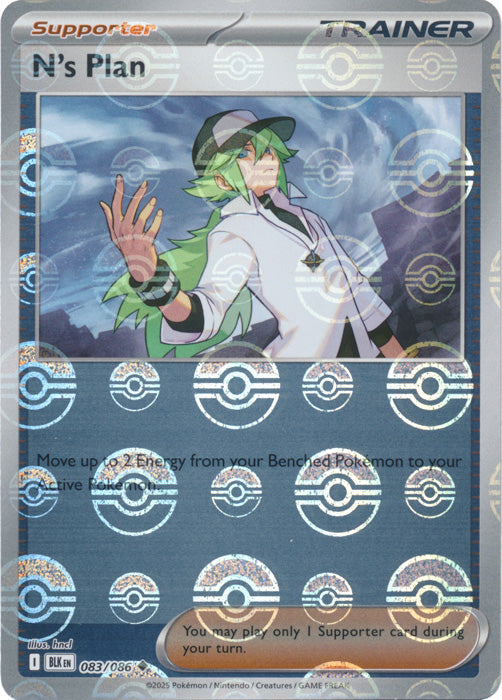 N's Plan (Poke Ball Pattern) - 083/086 - Uncommon