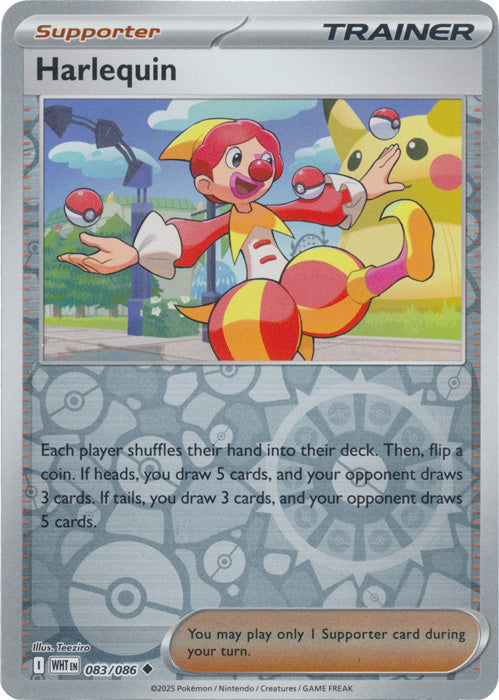 Harlequin - 083/086 - Uncommon - Reverse Holo