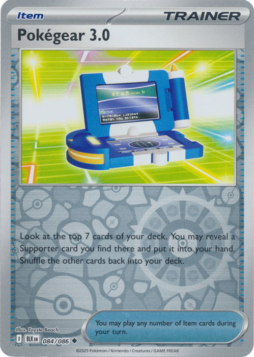 Pokegear 3.0 - 084/086 - Uncommon - Reverse Holo
