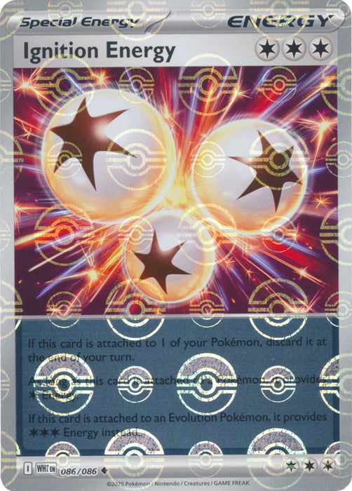 Ignition Energy (Poke Ball Pattern) - 086/086 - Uncommon