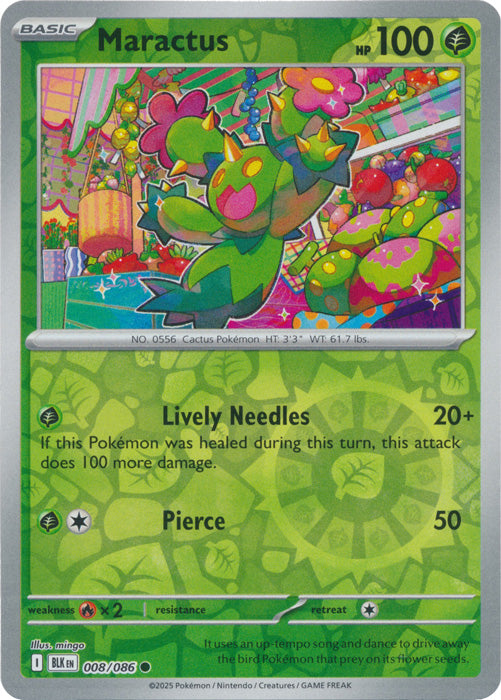 Maractus - 008/086 - Common - Reverse Holo