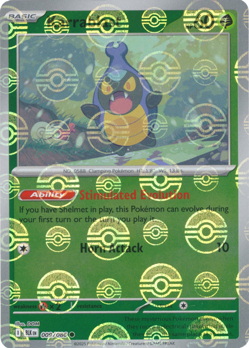 Karrablast (Poke Ball Pattern) - 009/086 - Common