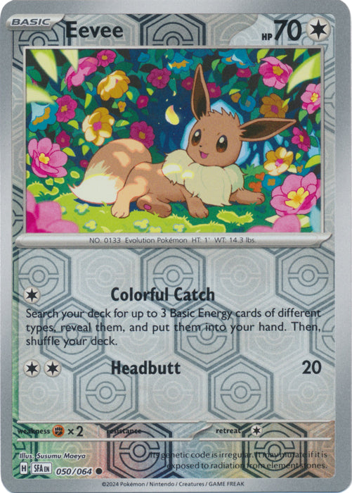 Eevee - 050/064 - Common - Reverse Holo