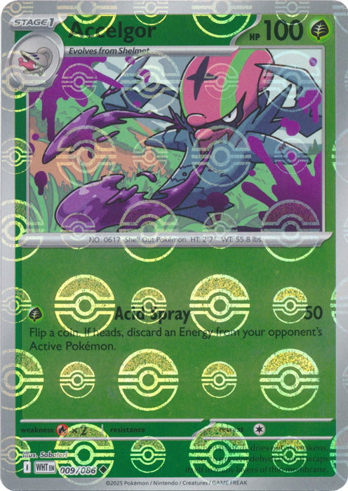 Accelgor (Poke Ball Pattern) - 009/086 - Uncommon