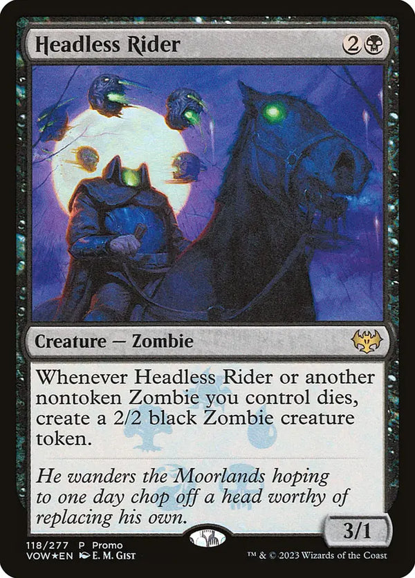Headless Rider - Resale Promo (Foil) (PVOW)