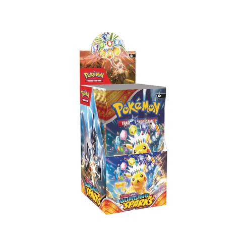 401 Games Canada - Pokemon - Scarlet and Violet - Surging Sparks - 18 Pack Euro Half Booster Box 401 Games Canada - Pokemon - Scarlet and Violet - Surging Sparks - 18 Pack Euro Half Booster Box