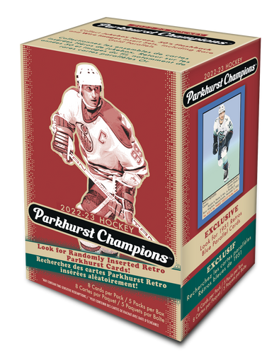 2022-23 Parkhurst Champions Hockey Blaster 20 Box Case