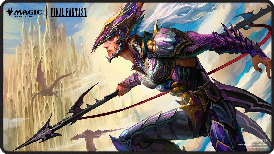 Ultra Pro - Playmat Black Stitched Premium
